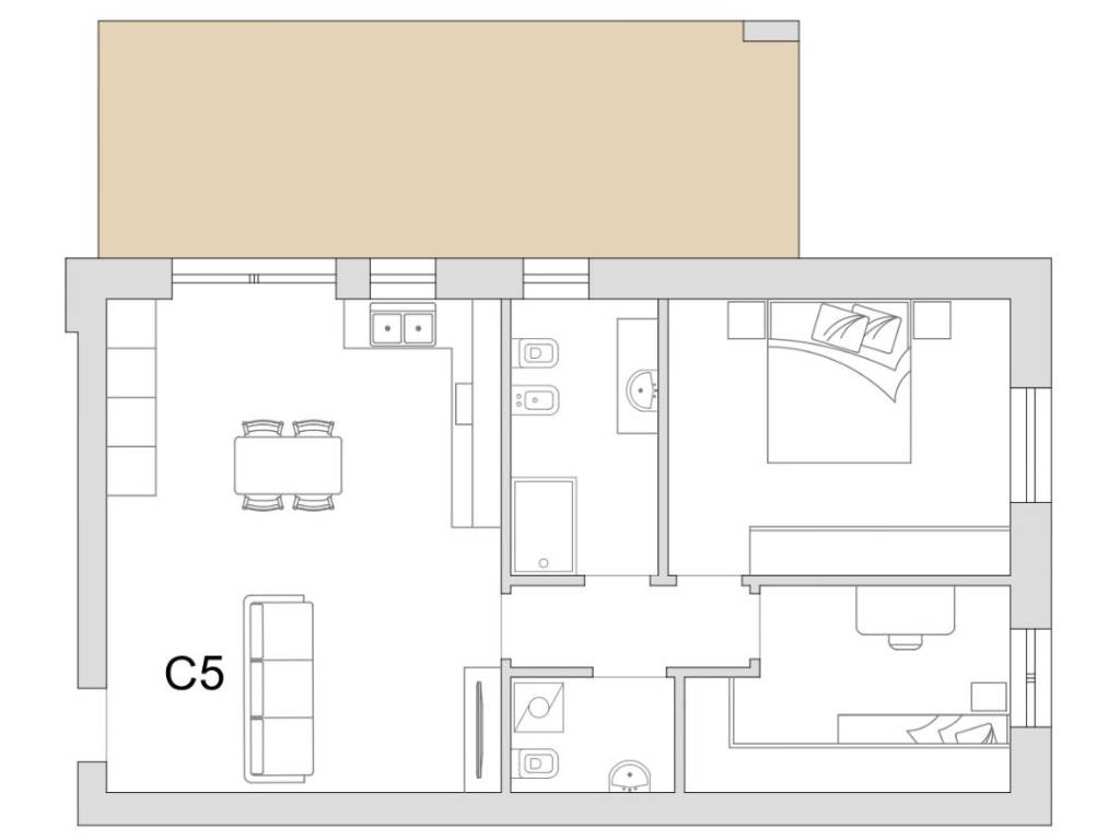 appartamento in vendita a Verona in zona Borgo Milano