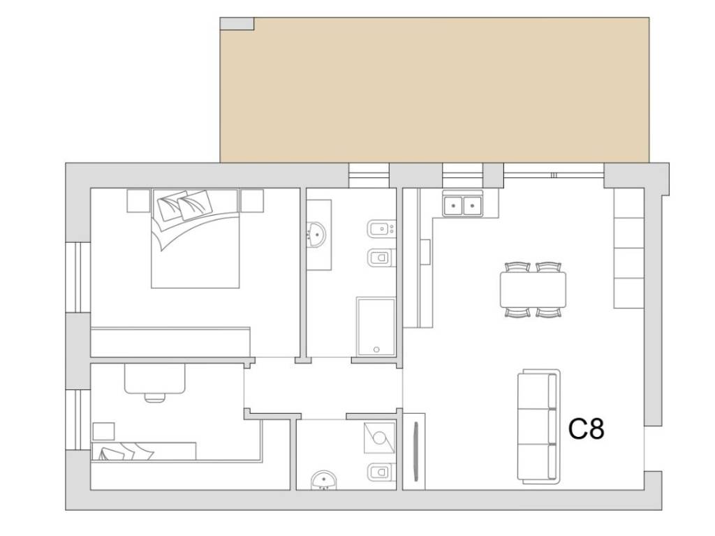 appartamento in vendita a Verona in zona San Massimo all'Adige