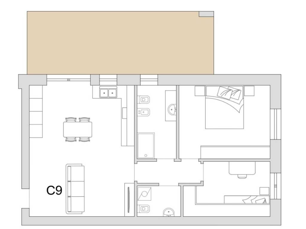 appartamento in vendita a Verona in zona Borgo Milano