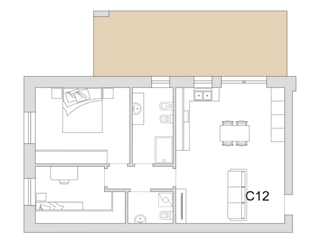 appartamento in vendita a Verona in zona Borgo Milano