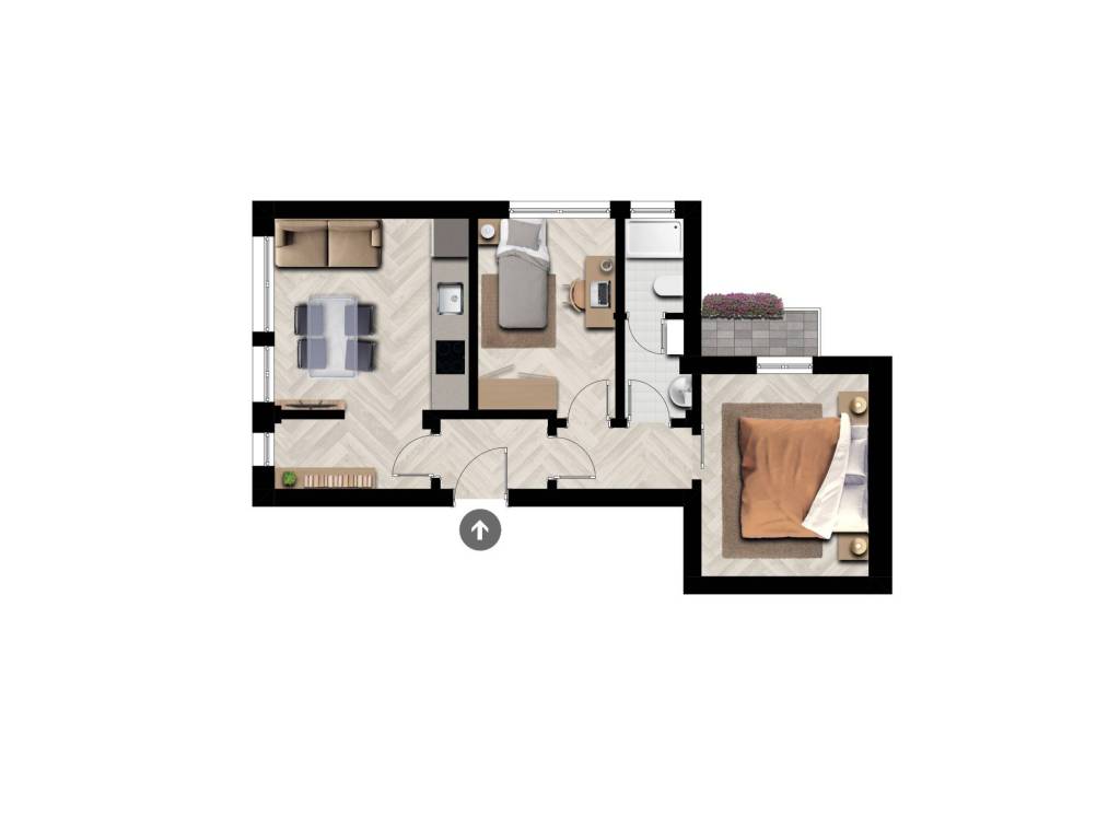 appartamento in vendita a Verona in zona Borgo Trento