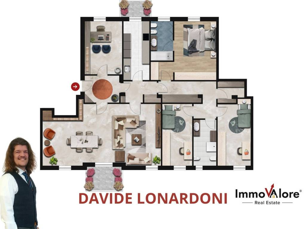 appartamento in vendita a Verona in zona Centro Storico