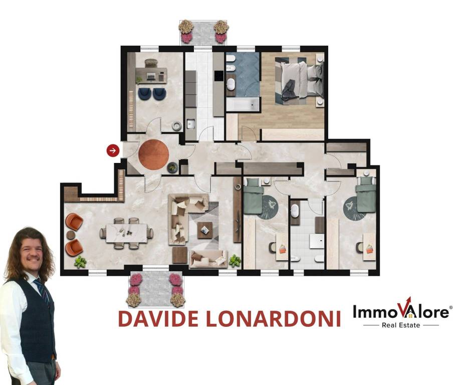 appartamento in vendita a Verona in zona Borgo Trento