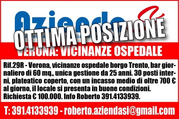 negozio in vendita a Verona in zona Borgo Trento