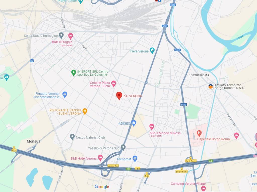 locale commerciale in vendita a Verona in zona Golosine