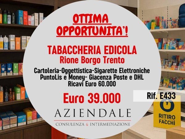 negozio in vendita a Verona in zona Borgo Trento