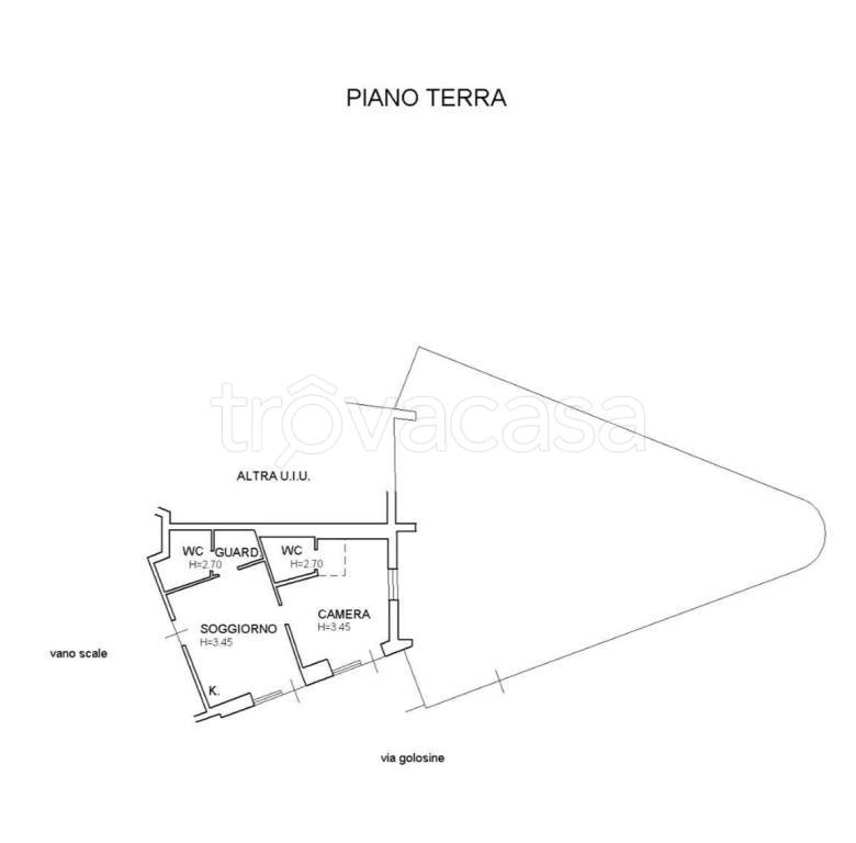 appartamento in vendita a Verona in zona Golosine