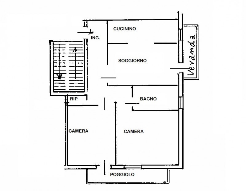 appartamento in vendita a Verona in zona San Michele Extra