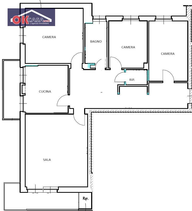 appartamento in vendita a Verona in zona Borgo Trento