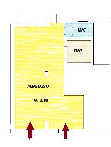 negozio in vendita a Verona in zona Borgo Venezia / Borgo Trieste