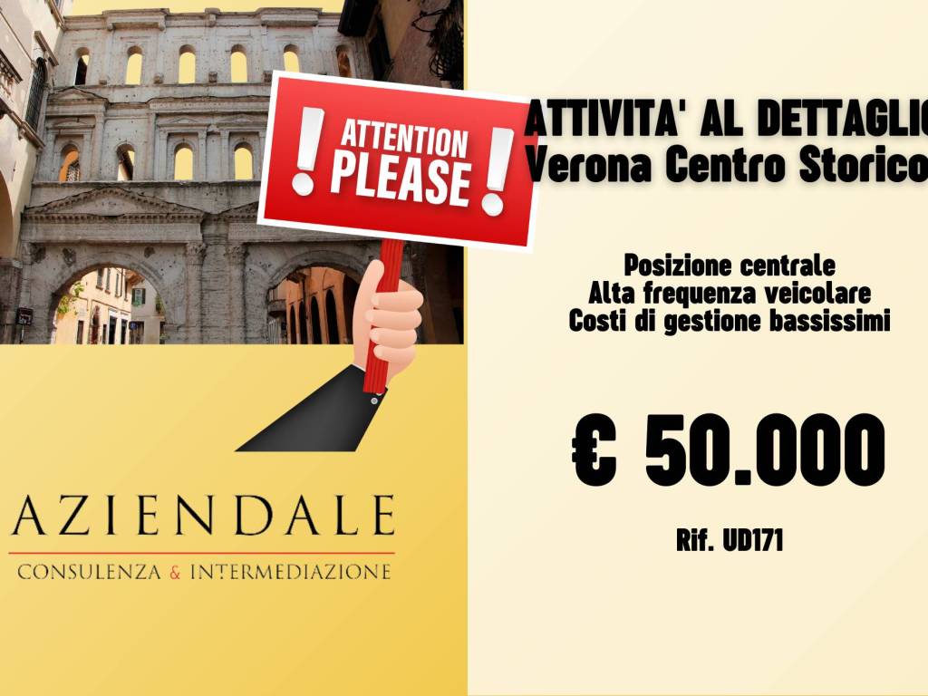 negozio in vendita a Verona in zona Centro Storico