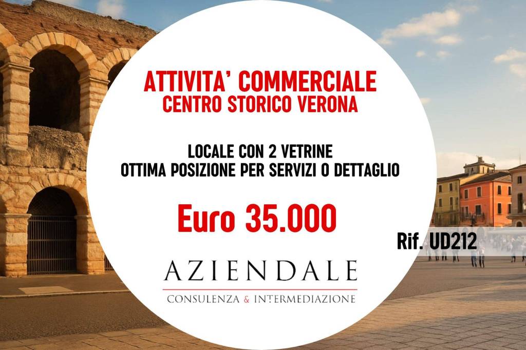 negozio in vendita a Verona in zona Centro Storico