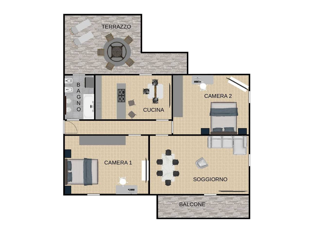 appartamento in vendita a Verona in zona Borgo Venezia / Borgo Trieste