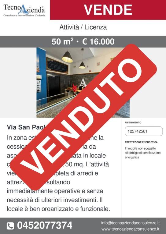 negozio in vendita a Verona in zona Veronetta