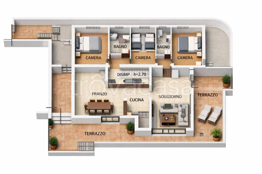 appartamento in vendita a Verona in zona Centro Storico