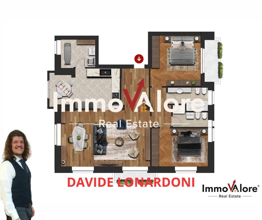 appartamento in vendita a Verona in zona Borgo Trento