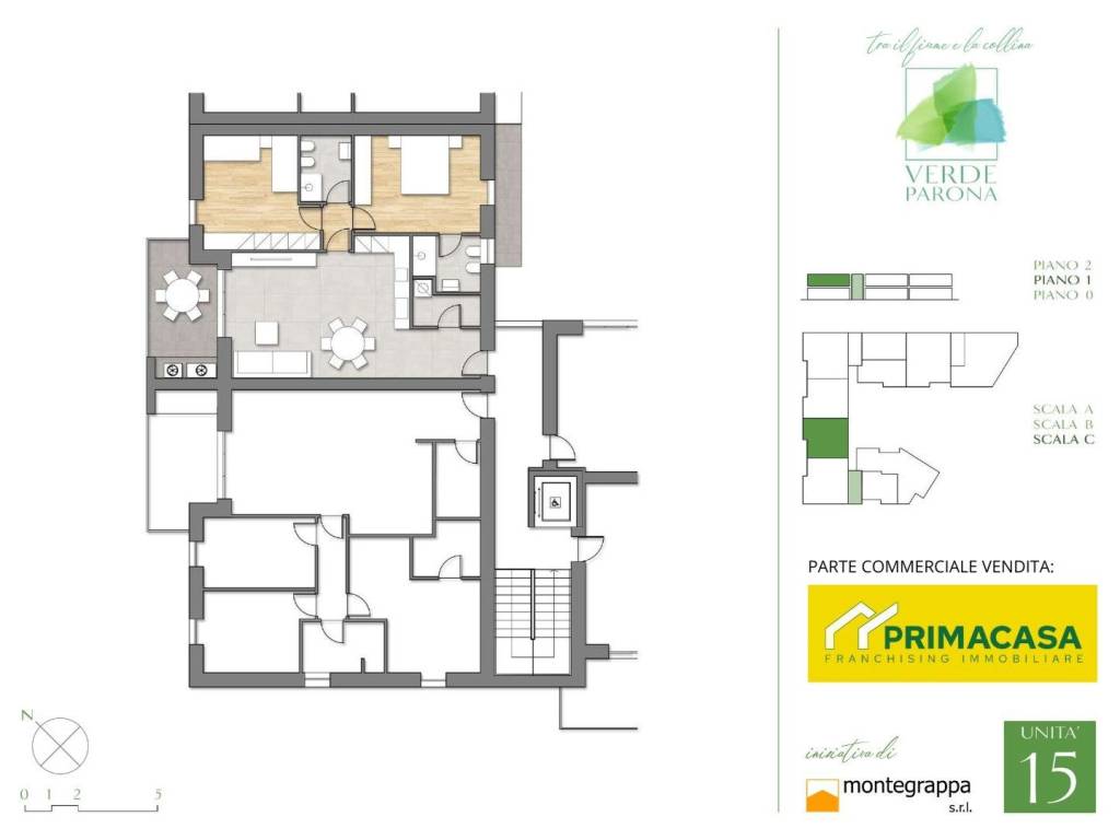 appartamento in vendita a Verona in zona Parona di Valpolicella