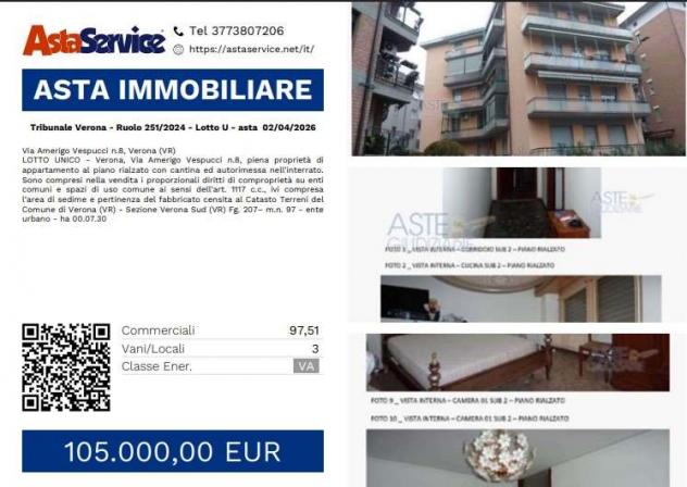 appartamento in vendita a Verona