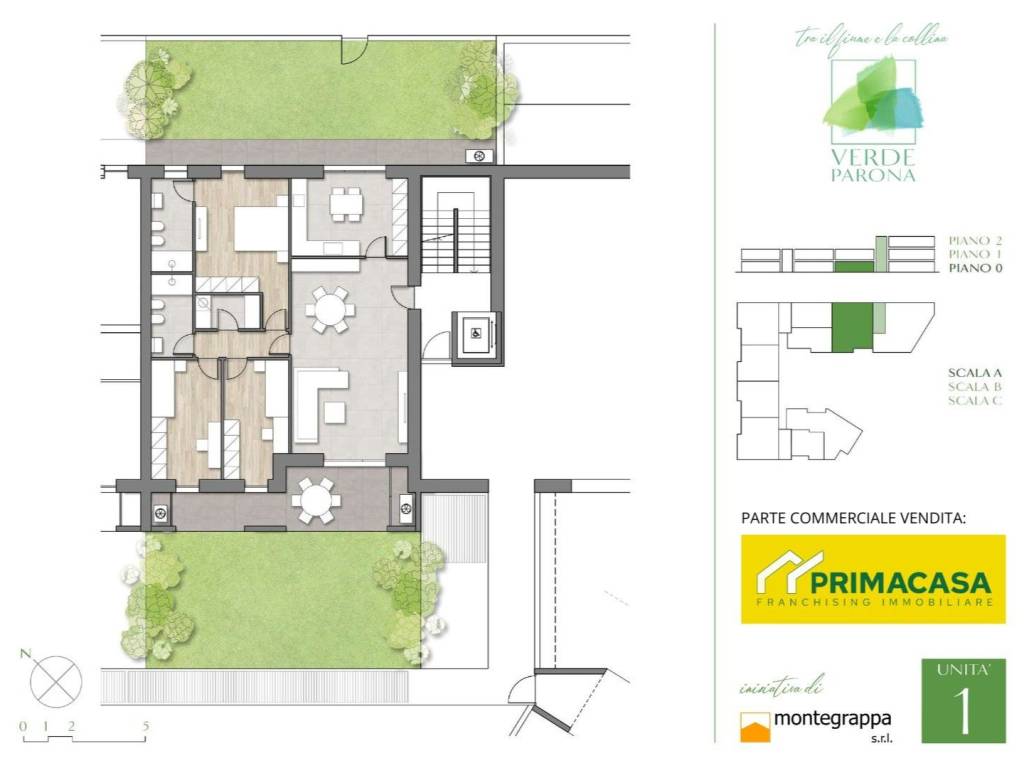 appartamento in vendita a Verona in zona Parona di Valpolicella