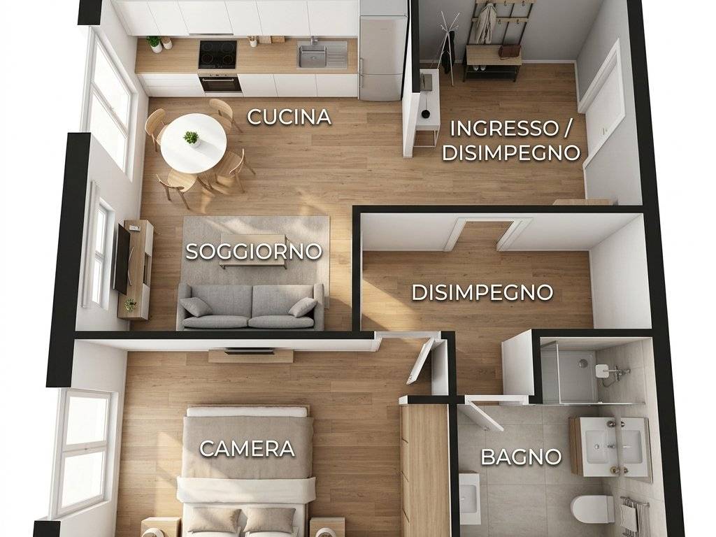 appartamento in vendita a Verona in zona Borgo Roma