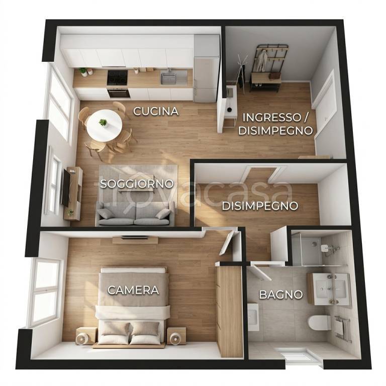 appartamento in vendita a Verona in zona Borgo Roma