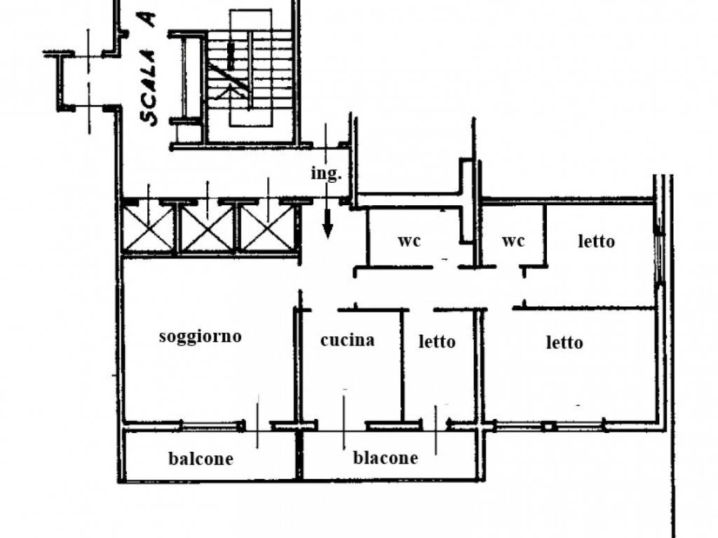 appartamento in vendita a Verona in zona Porto Crencano