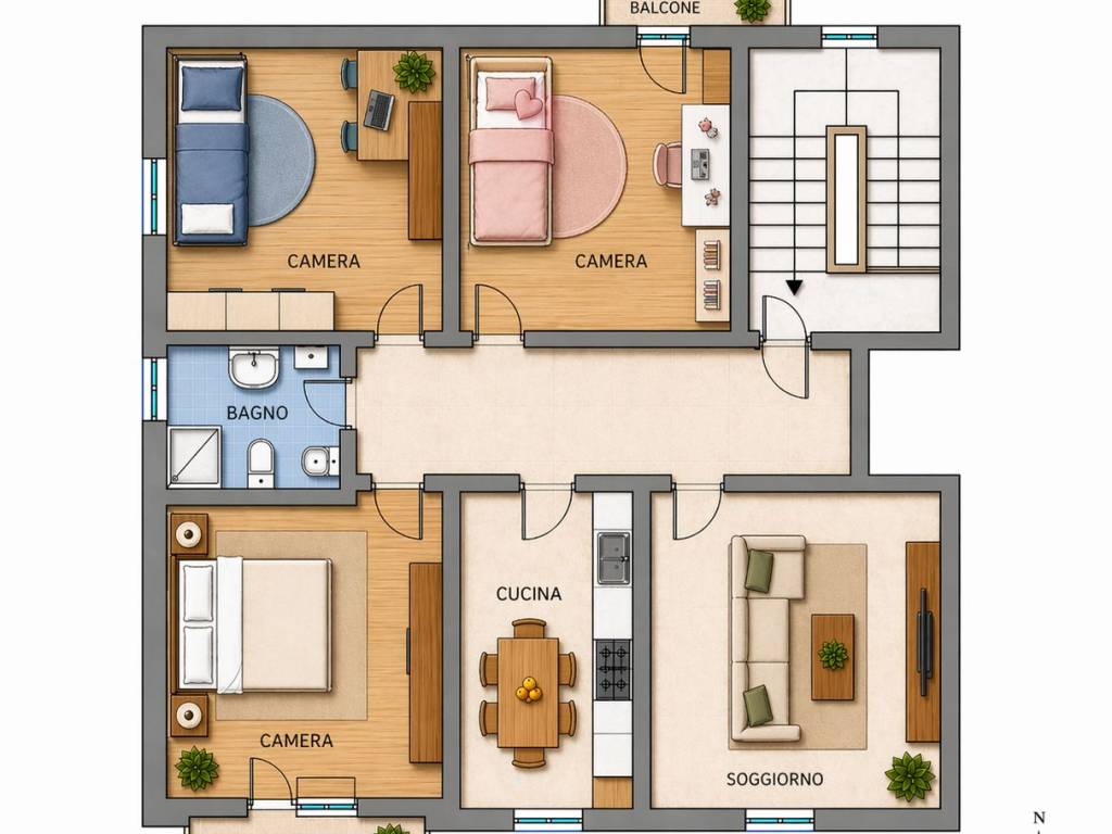 appartamento in vendita a Verona in zona Borgo Venezia / Borgo Trieste