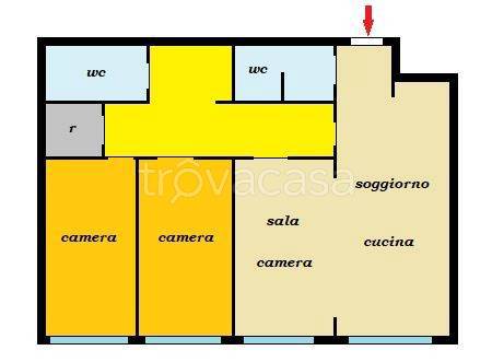 appartamento in vendita a Verona in zona Saval
