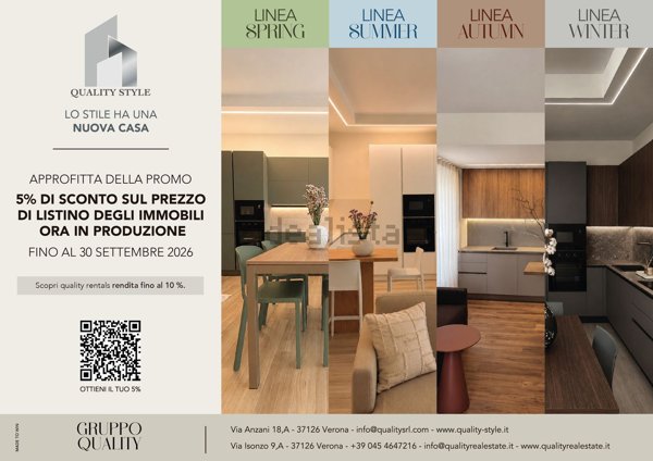 appartamento in vendita a Verona in zona Borgo Trento