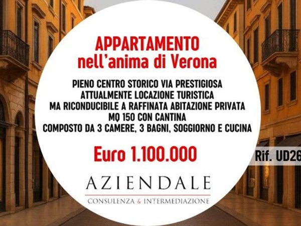 appartamento in vendita a Verona in zona Centro Storico