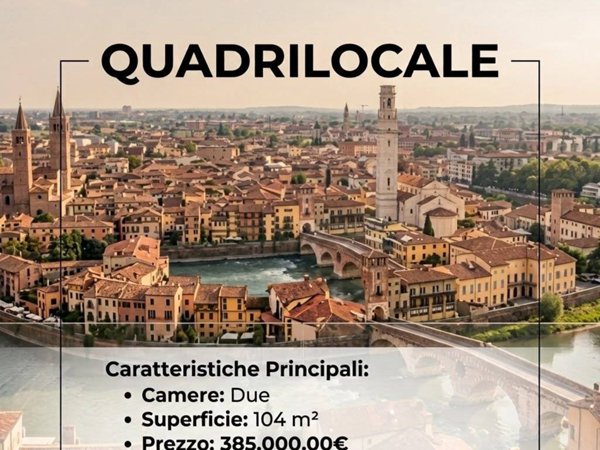 appartamento in vendita a Verona in zona Borgo Trento