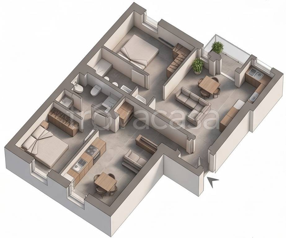 appartamento in vendita a Verona in zona Borgo Trento