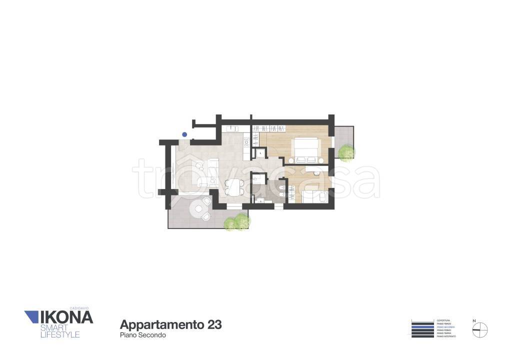appartamento in vendita a Verona in zona Cadidavid