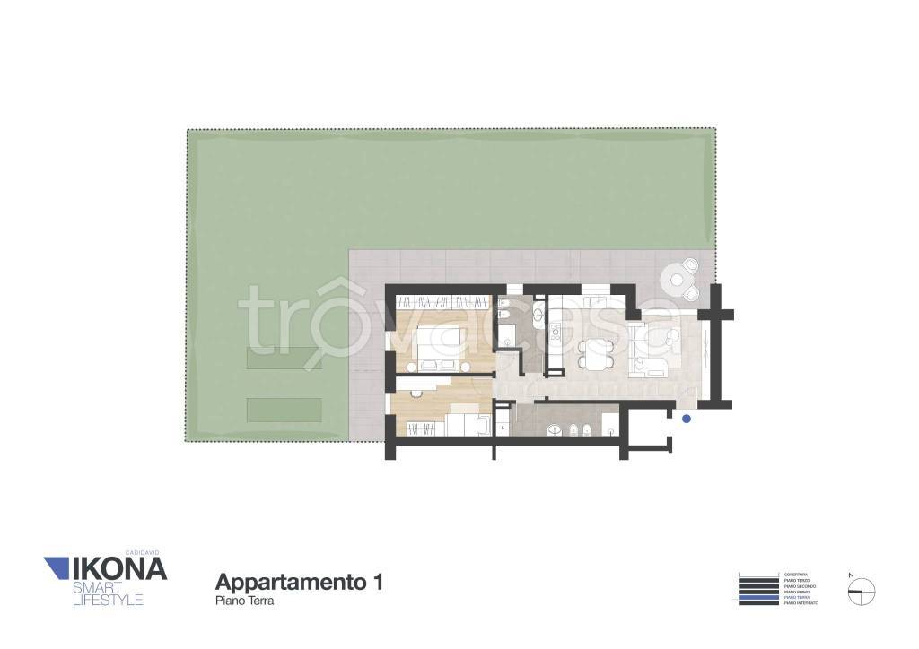 appartamento in vendita a Verona in zona Cadidavid