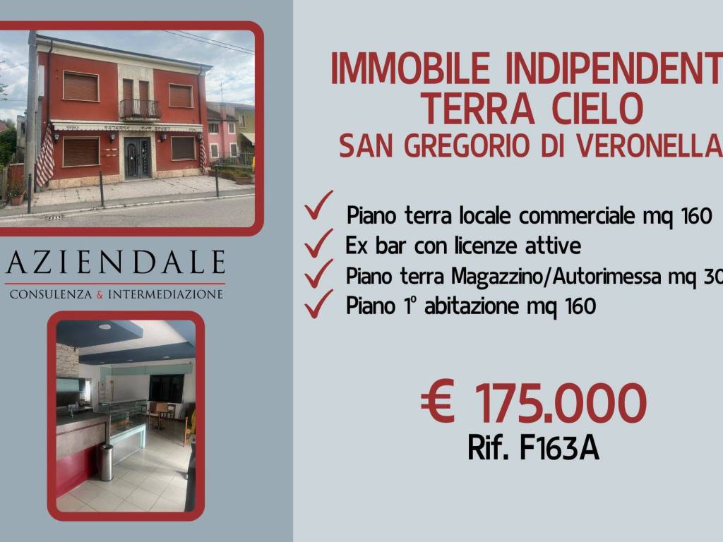 negozio in vendita a Veronella in zona San Gregorio