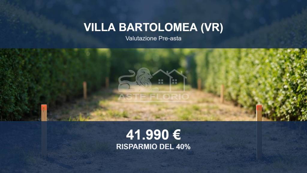 terreno in vendita a Villa Bartolomea in zona Spinimbecco