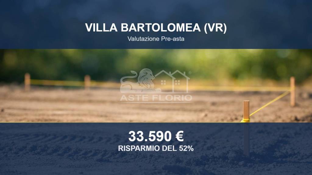 terreno in vendita a Villa Bartolomea in zona Spinimbecco