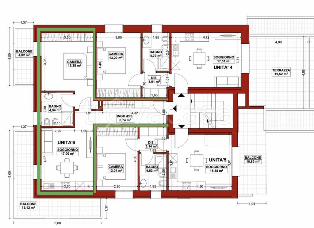 appartamento in vendita a Villafranca di Verona