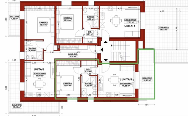 appartamento in vendita a Villafranca di Verona