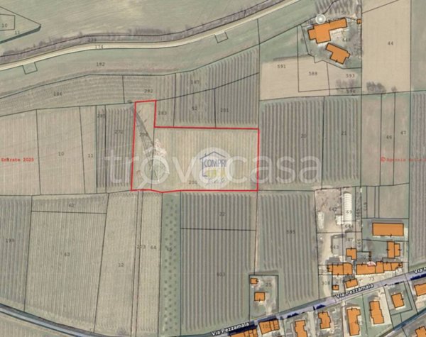 terreno agricolo in vendita a Zevio in zona Perzacco