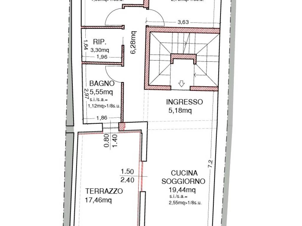 appartamento in vendita a Zevio in zona Santa Maria
