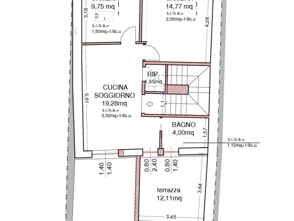 appartamento in vendita a Zevio in zona Santa Maria