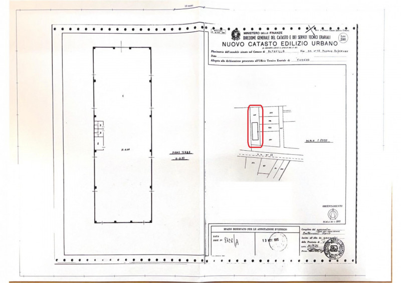 terreno edificabile in vendita ad Altavilla Vicentina