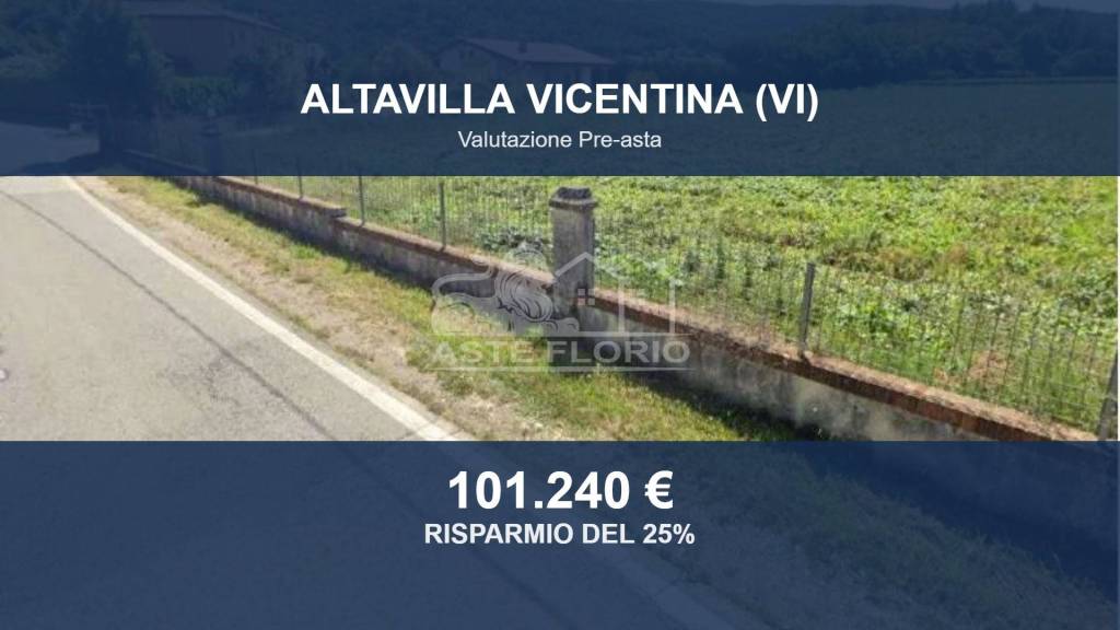 terreno agricolo in vendita ad Altavilla Vicentina