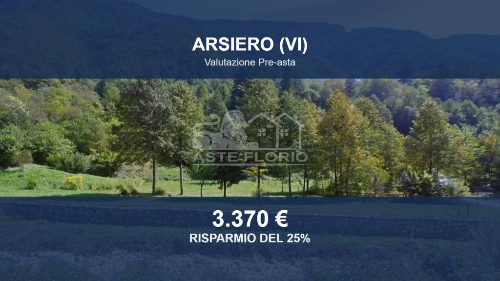 terreno edificabile in vendita ad Arsiero