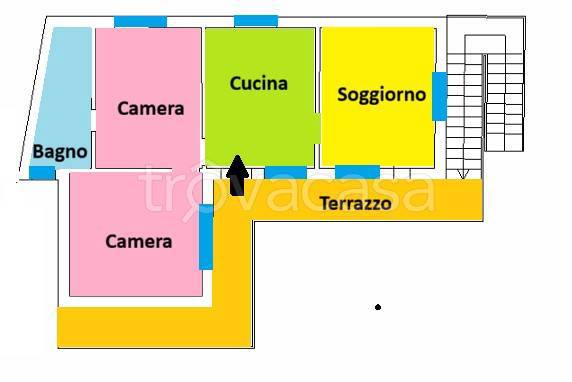 appartamento in vendita ad Arzignano in zona Tezze