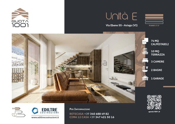 appartamento in vendita ad Asiago