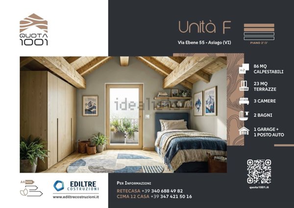 appartamento in vendita ad Asiago