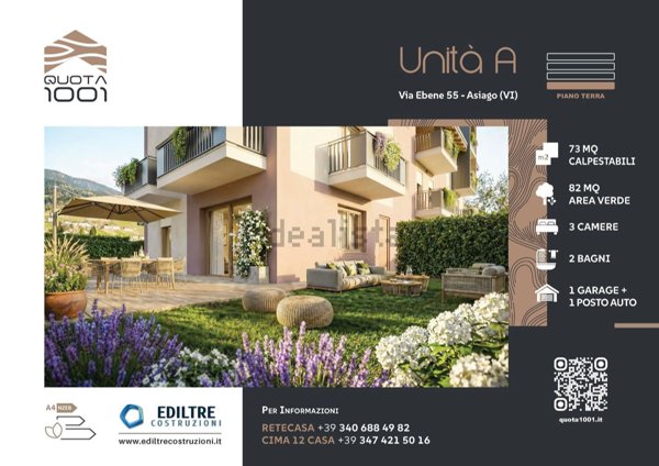 appartamento in vendita ad Asiago