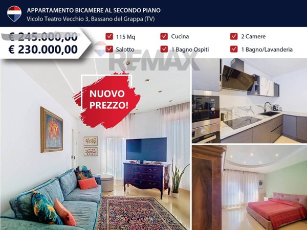 appartamento in vendita a Bassano del Grappa